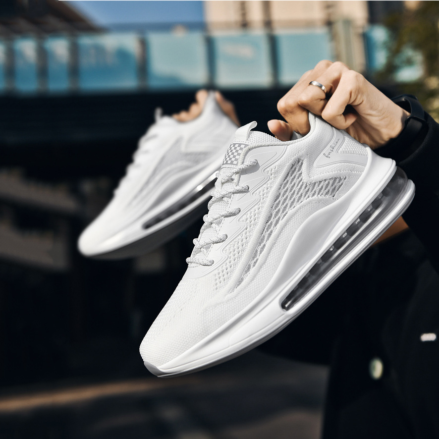 Giày Sneaker Cổ lửng Màu Trắng  11