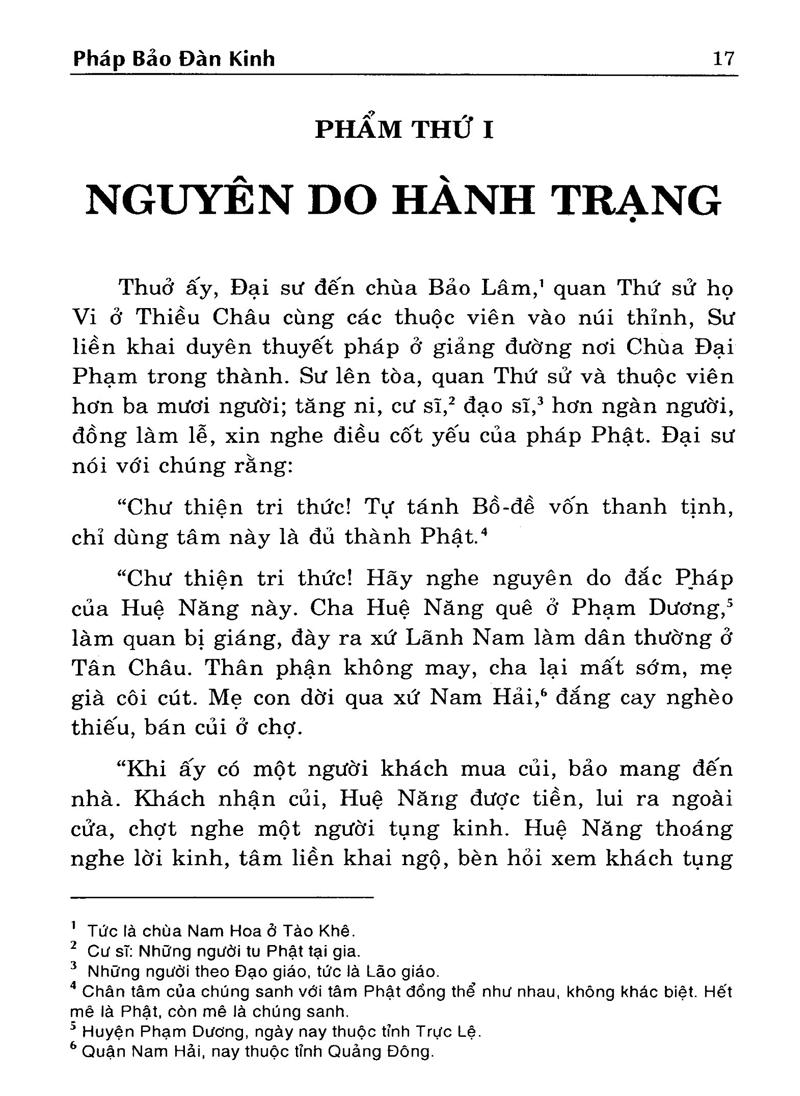 [HCM]Pháp Bảo Đàn Kinh