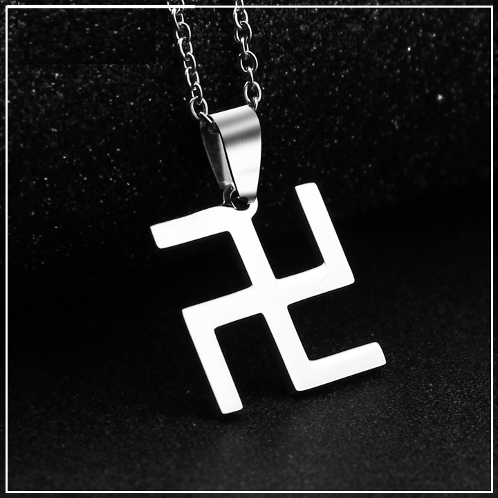 DÂY CHUYỀN NAM CHỮ VẠN INOX  THÉP KHÔNG GỈ