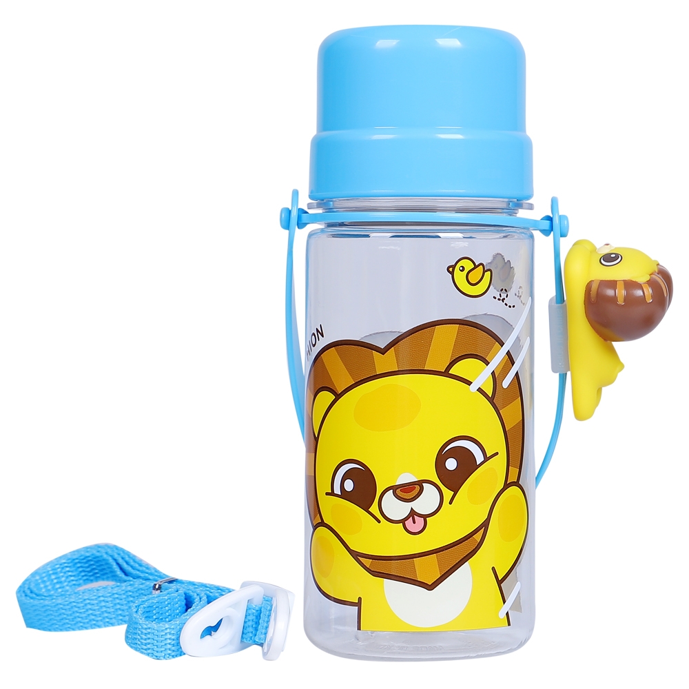 Bình tập uống Edison tritan có dây (xanh)