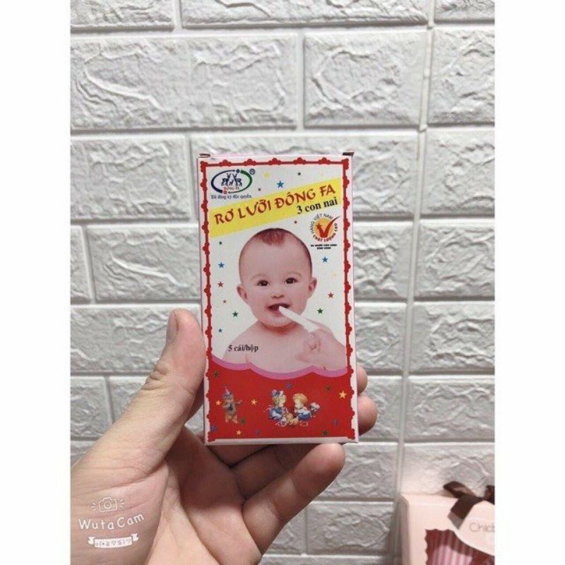 Set 10 hộp rơ lưỡi đông pha dành cho bé