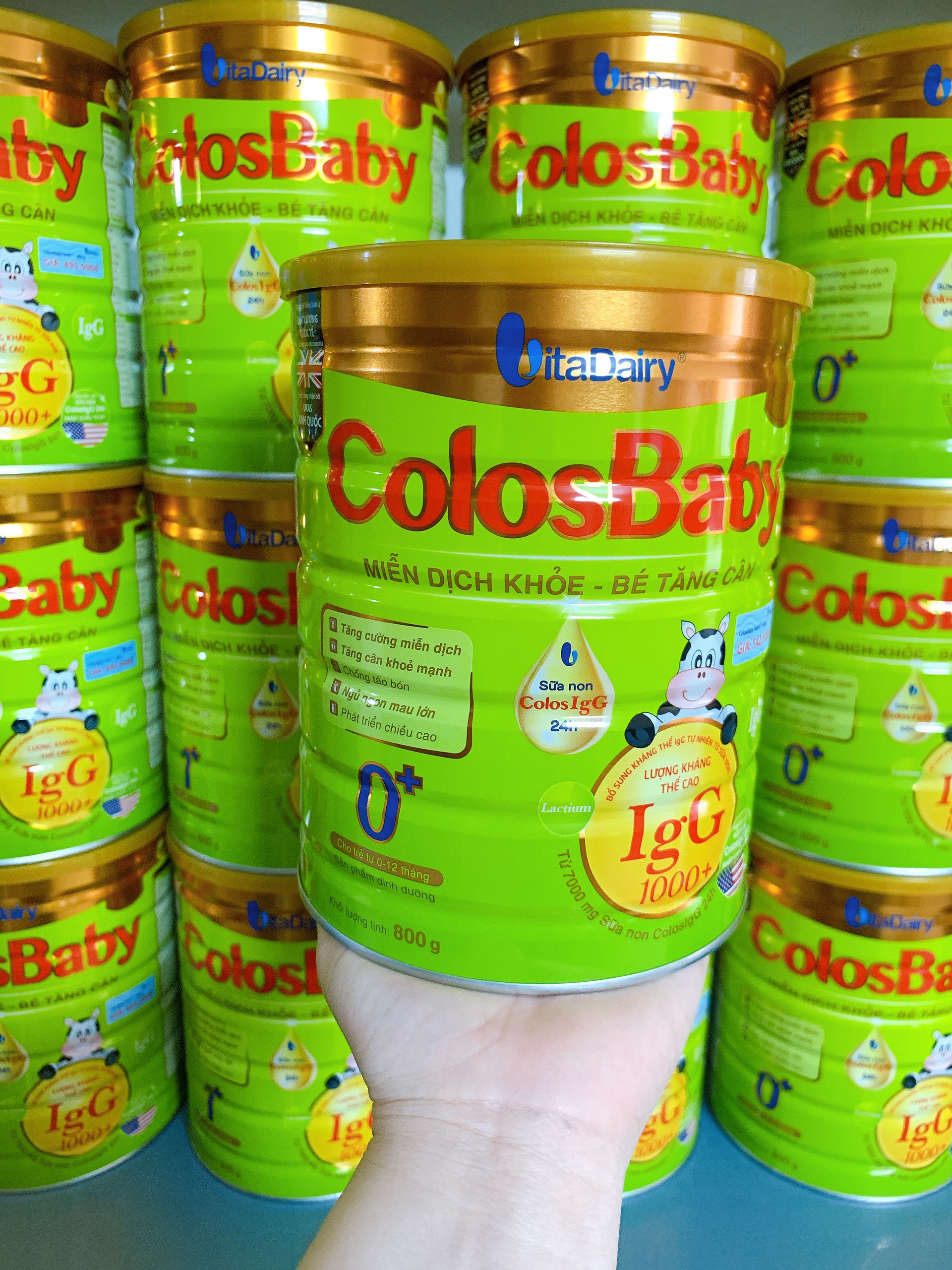 [CHÍNH HÃNG] Sữa Non ColosBaby Gold Số 0+ 800g (COLOS BABY -  COLOSBABY - Colos baby)