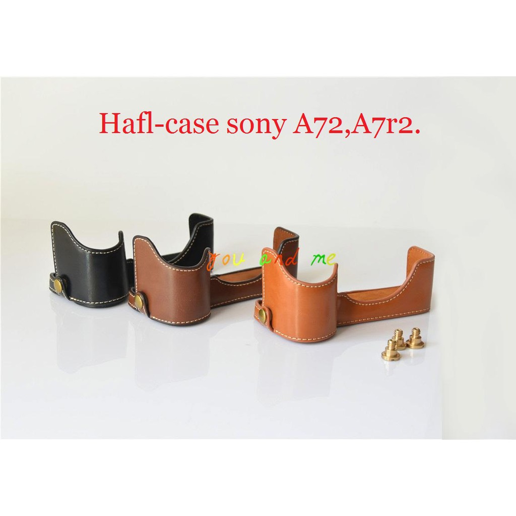 [HCM]Half case - Bao da máy ảnh Sony A7ii/A7Rii/A7Sii