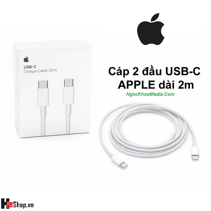 [HCM]CÁP USB-C CHARGE CABLE 2M CHÍNH HÃNG FULLBOX