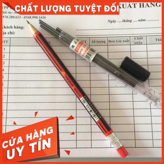 Combo bút chì bấm và ngòi 2.0