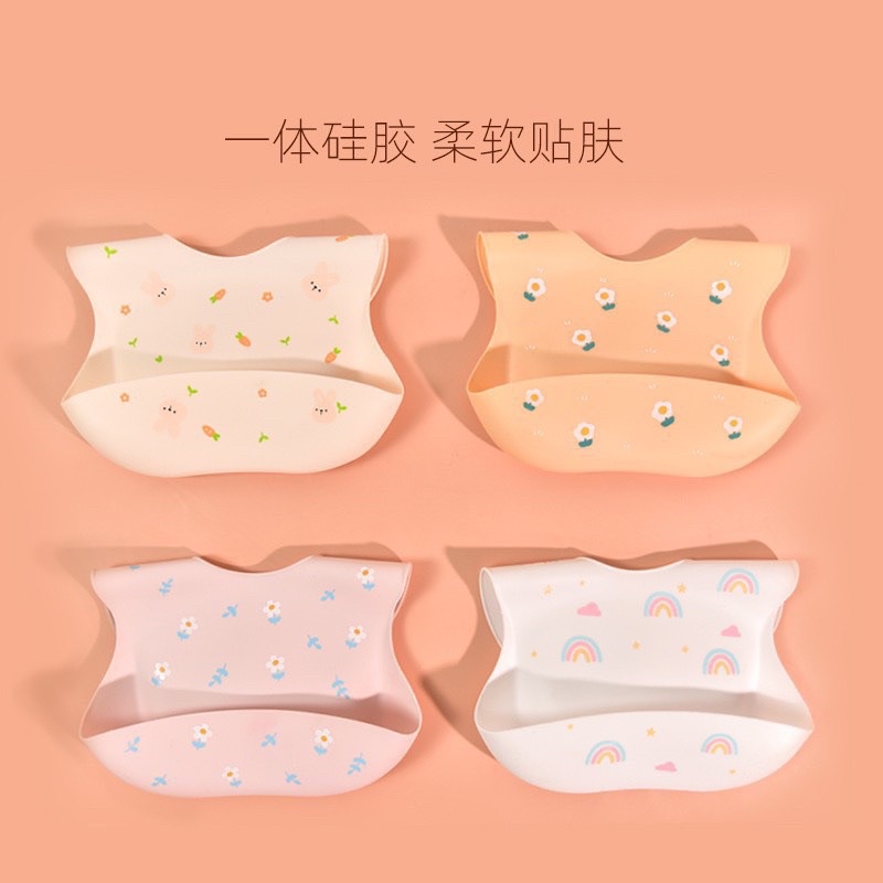 yếm ăn silicon cho bé yêu