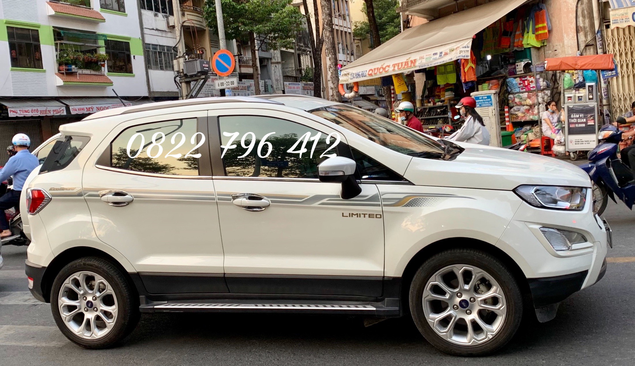 Tem dán sườn xe Eco Sport theo xe, tem xe EcoSport