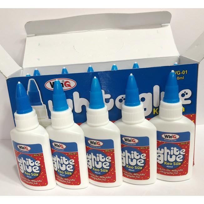 Keo sữa WinQ White Glue 40ml (WG-01)
