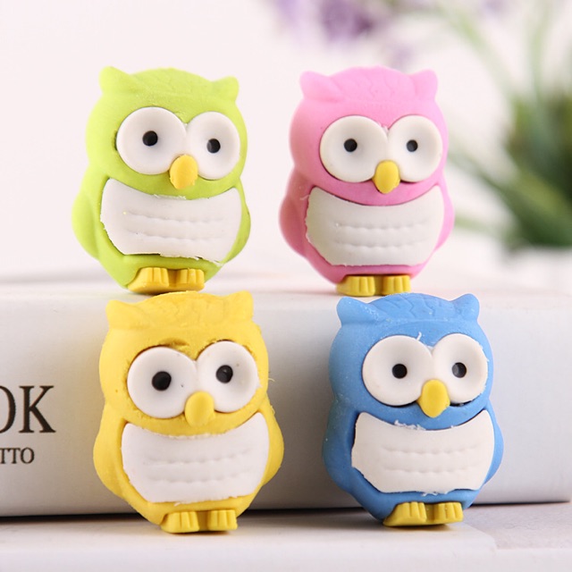 Tẩy Gôm Hình Chim Cú Mèo