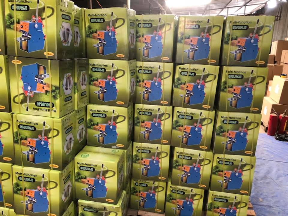 Máy ép-dán miệng ly 500ml-700ml TANG CUON KEO 1000LY