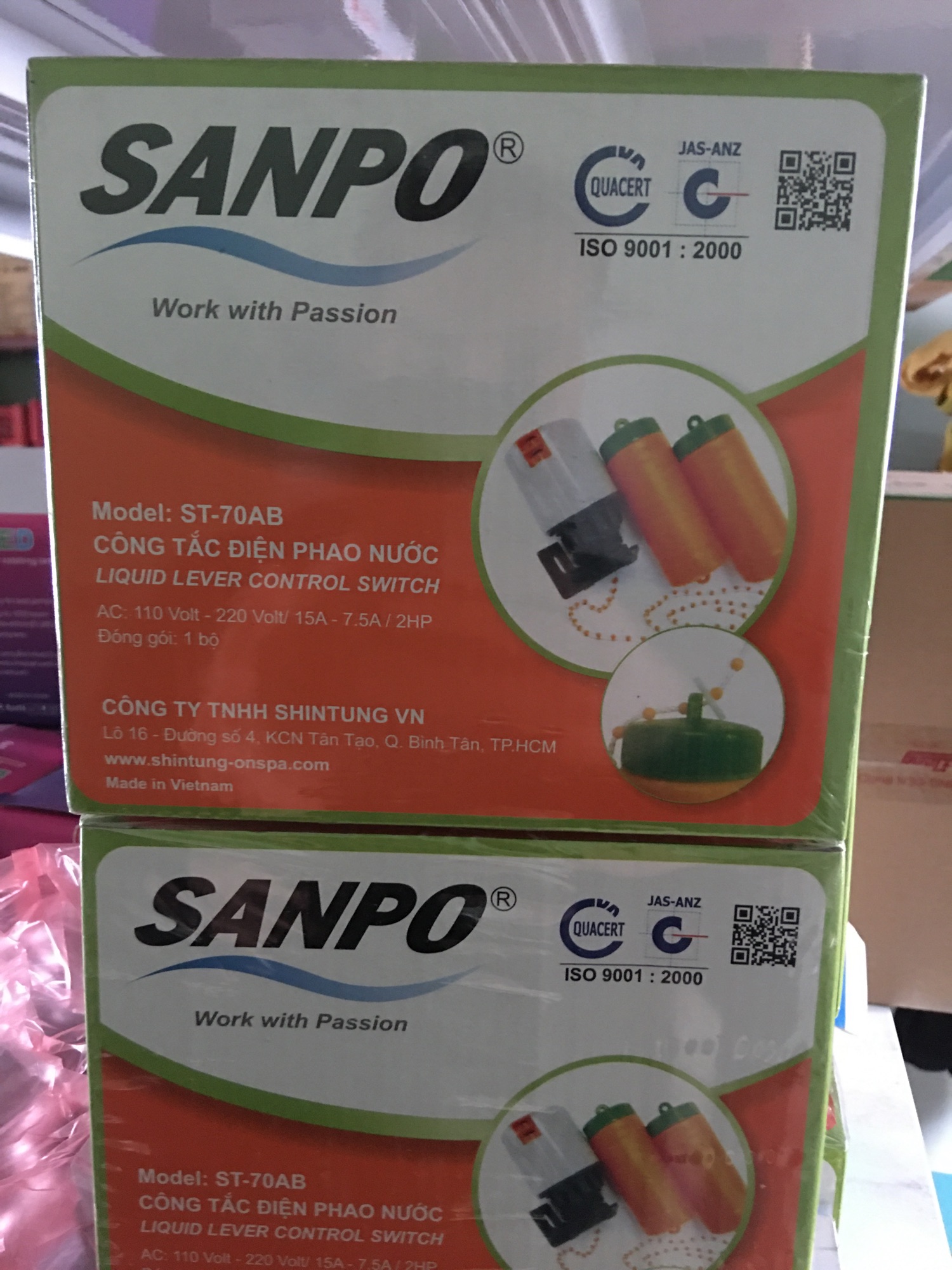 Công tắc phao điện tự động lắp bồn nước