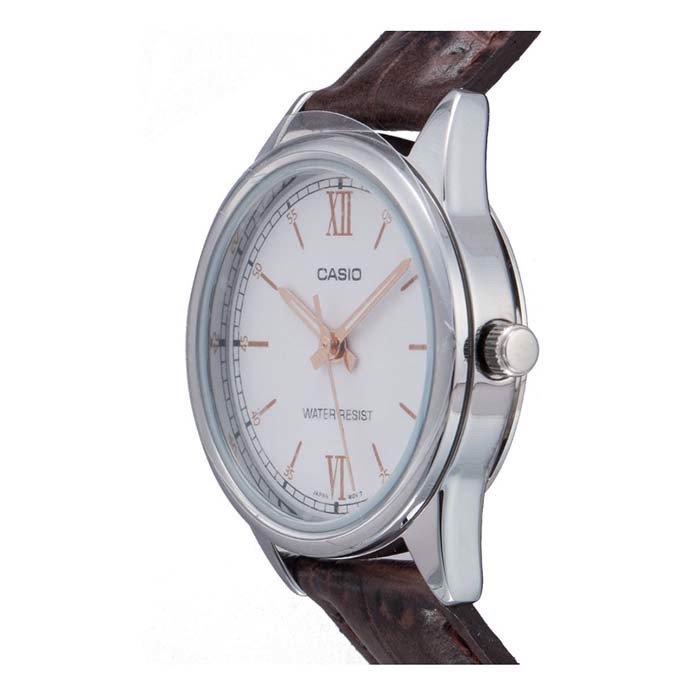 Đồng hồ nữ dây da Casio Anh Khuê LTP-V005L-7B3UDF