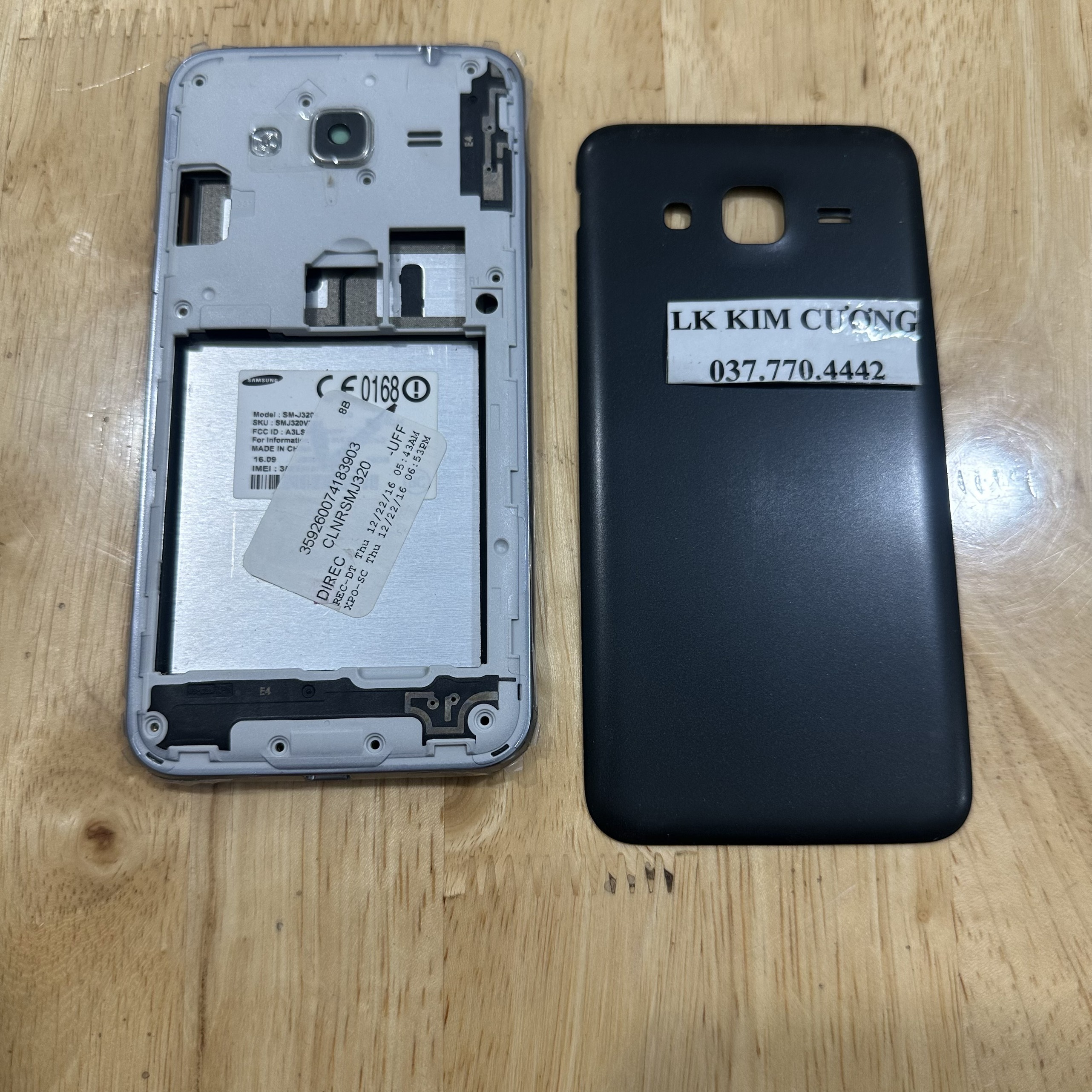 Bộ vỏ samsung j320