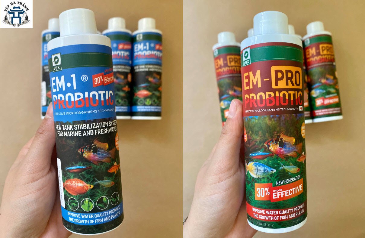 [Hoàn Tiền 10%] Combo Vi Sinh EM-1 và EM-Pro loại 250ml