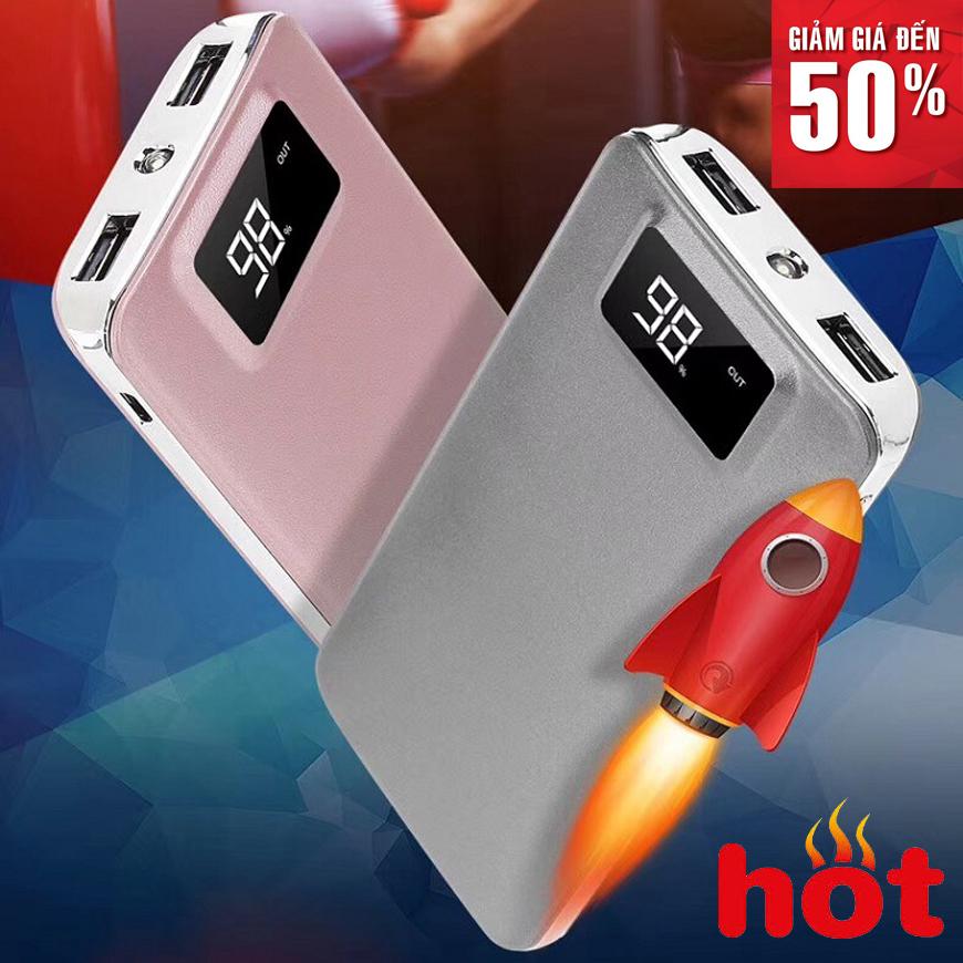 bán cục sạc dự phòng , sac dự phòng jk cao cấp x1 , 2 cổng usb , cổng 2.1A hỗ trợ sạc nhanh -BẢO HÀNH UY TÍN 1 ĐỔI 1