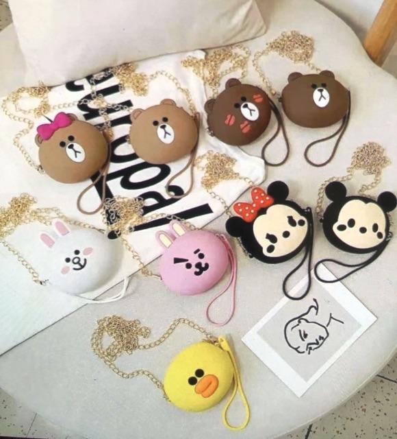 Túi Silicon Hình Thú siêu cute