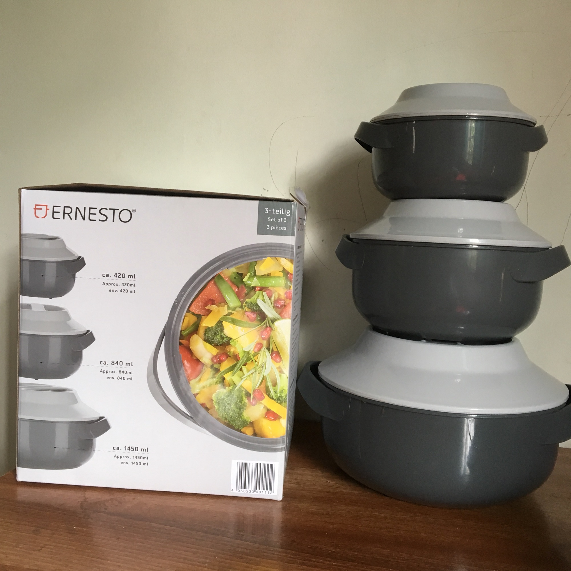 BỘ 3 BÁT GIỮ NHIỆT ENESTO ĐỨC