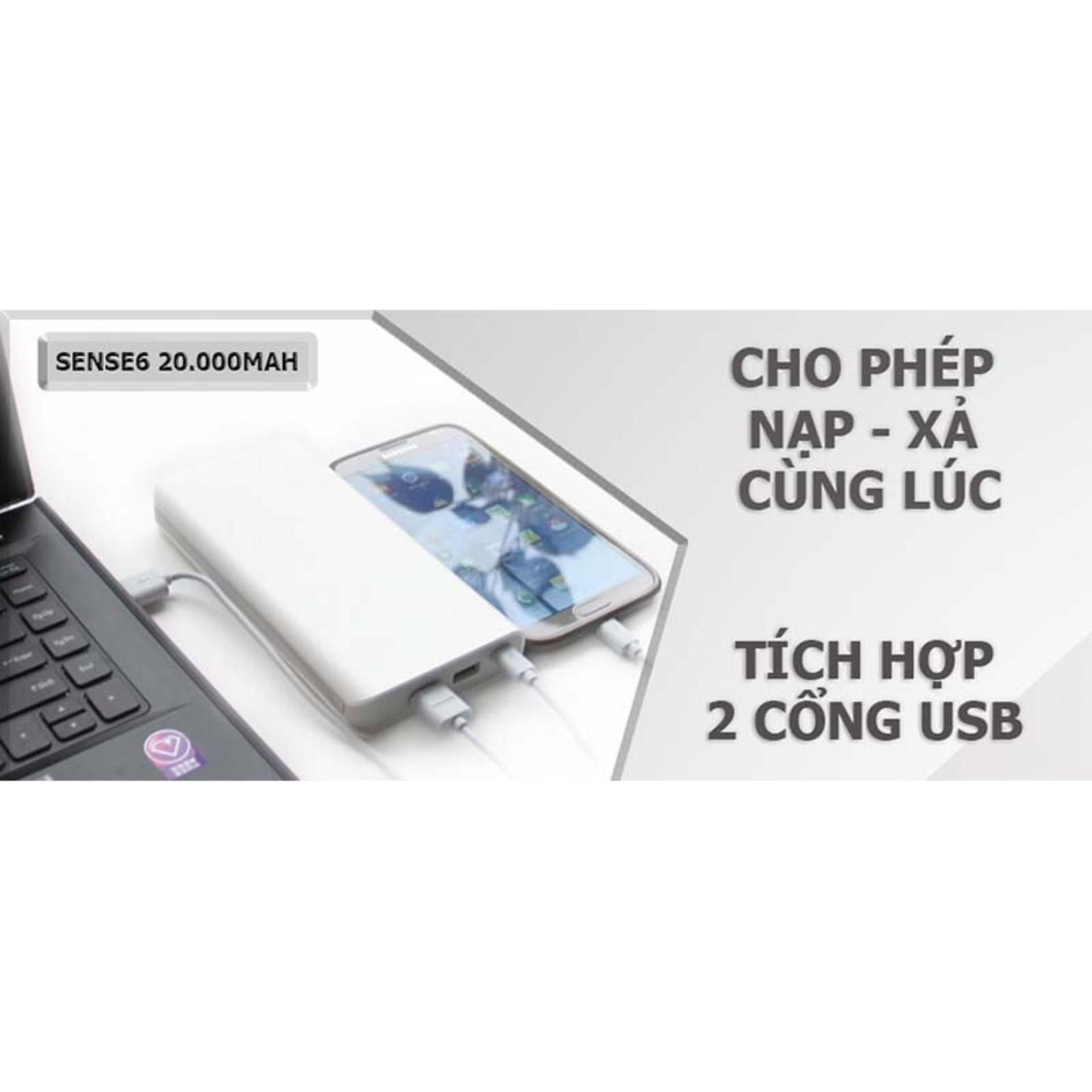 [HCM]Sạc Dự Phòng Mini 20000Mah Đạt Tiêu Chuẩn. Bảo Hàng 12 Tháng