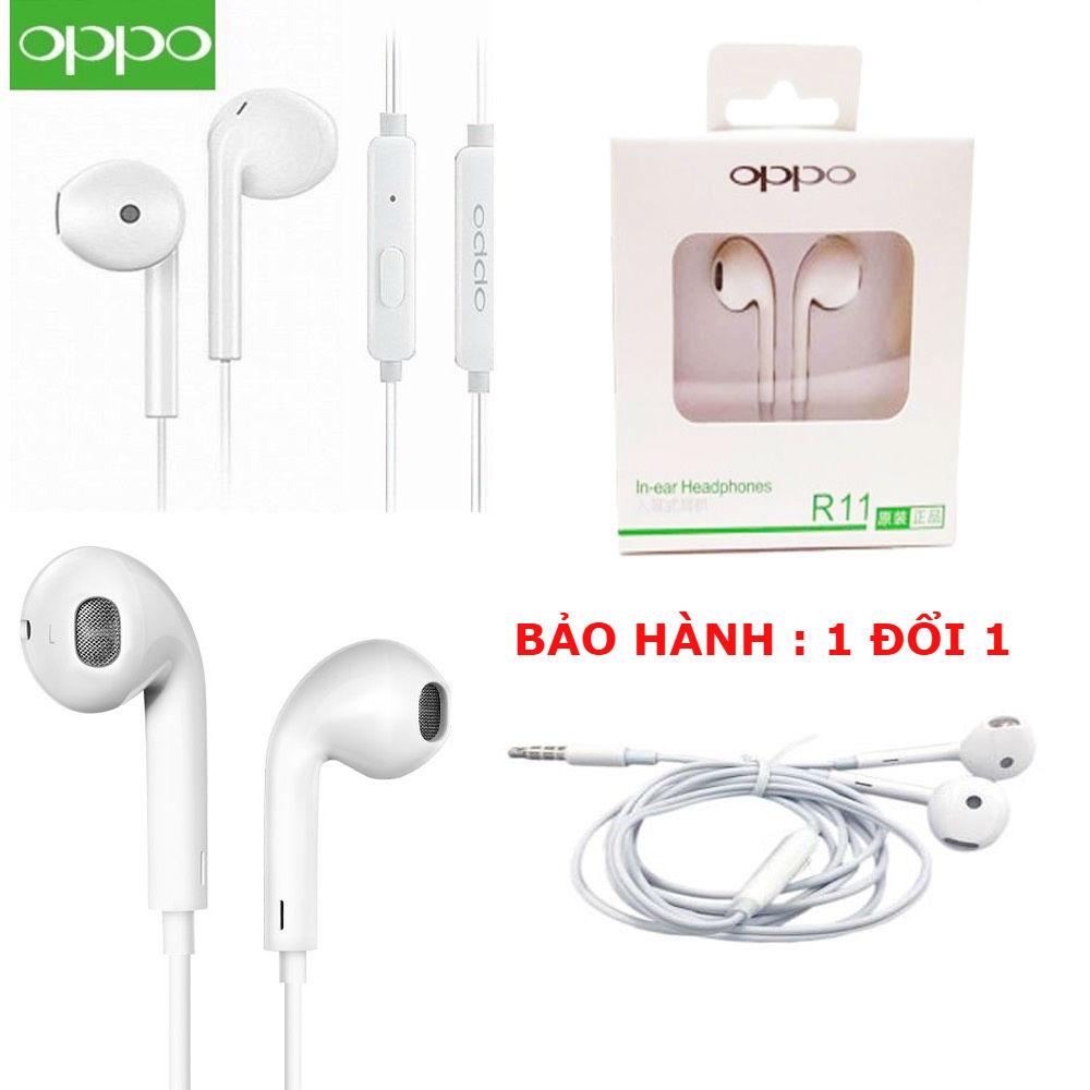[HCM]( XẢ KHO ) TAI NGHE OPPO R11 ZIN FULL HỘP : BẢO HÀNH 1 ĐỔI 1