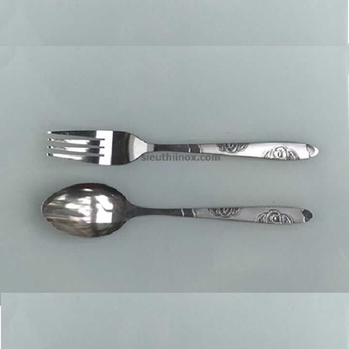 Combo 10 Thìa rĩa ăn hoa quả inox cao cấp
