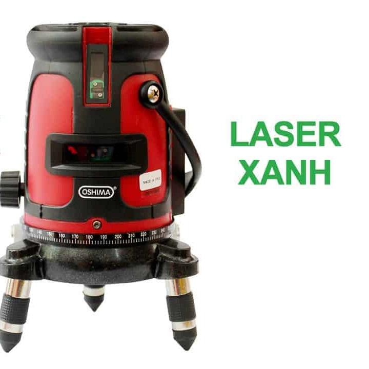 Máy cân mực laser 5 tia xanh oshima CM5X