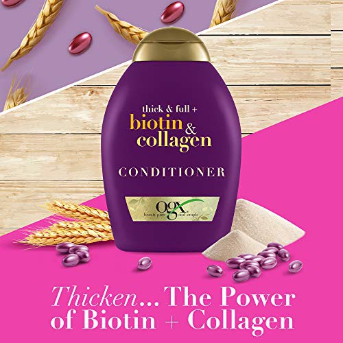 Dầu Xả Kích Thích Mọc Tóc Ogx Thick & Full Biotin & Collagen Conditioner 385ml