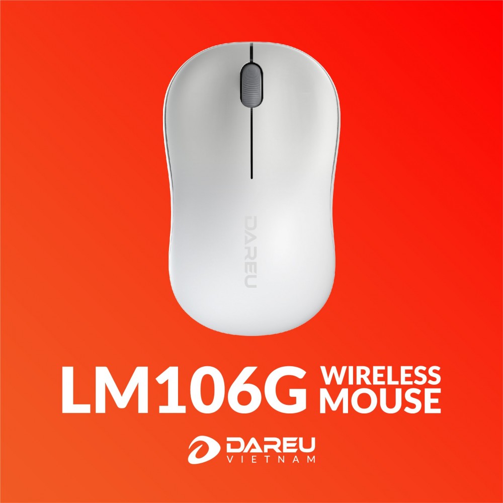 Chuột không dây Dareu LM106G Wireless (Chính hãng, Bảo hành 24 tháng)