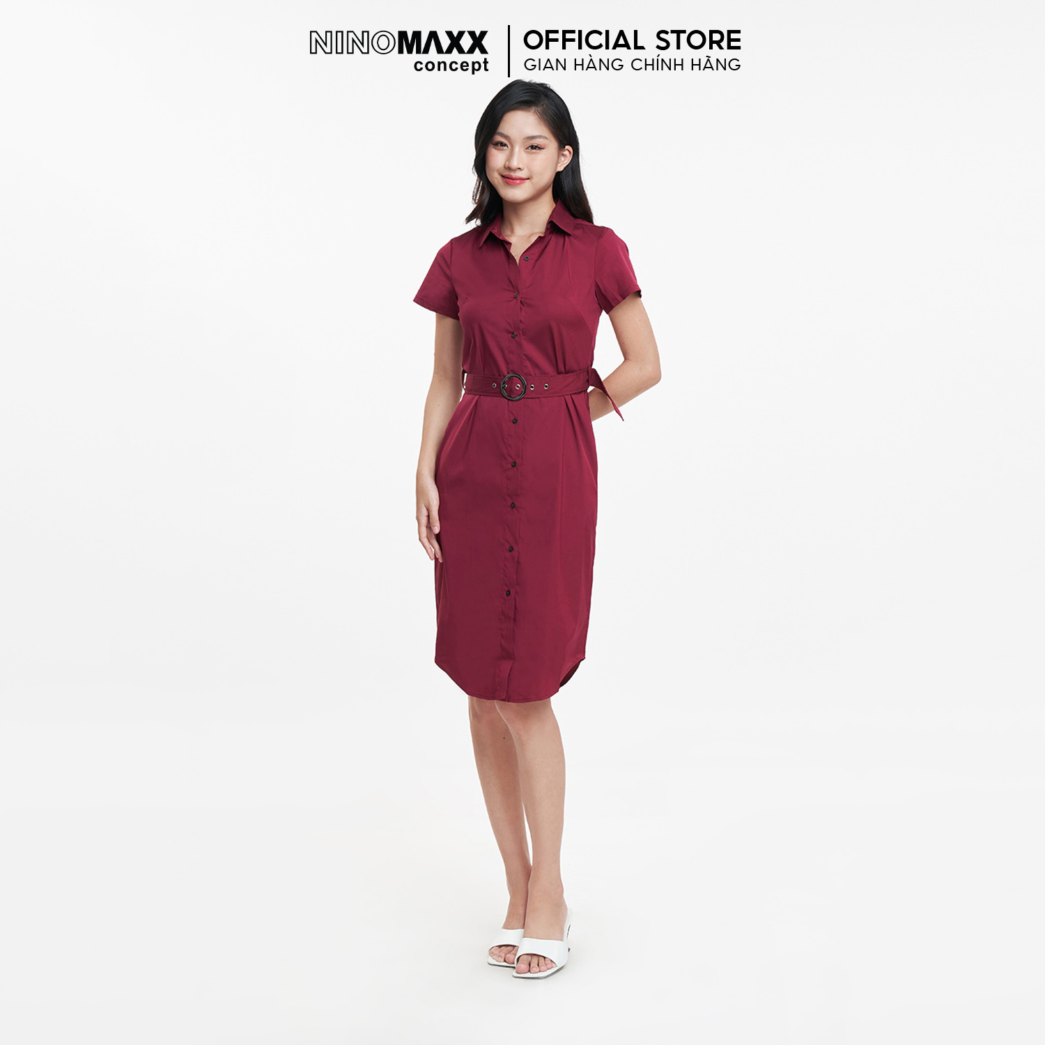 N&M Đầm thời trang Nữ kèm belt 2101061