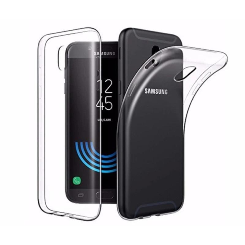 Ốp Silicon cho Samsung Galaxy J7 Plus / J7+ Trong suốt (Loại A+ chống ố vàng)