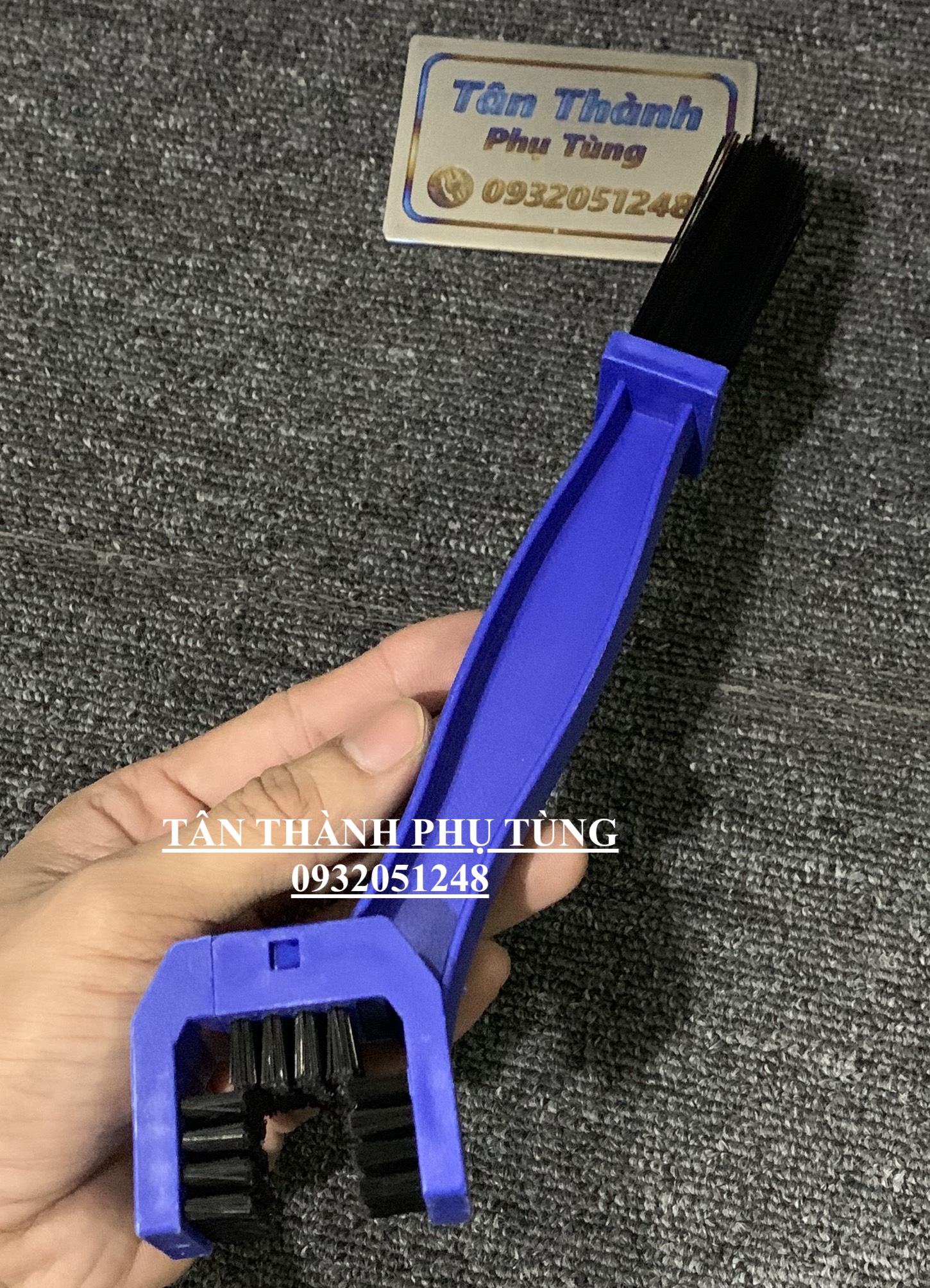 Chổi vệ sinh sên xe máy