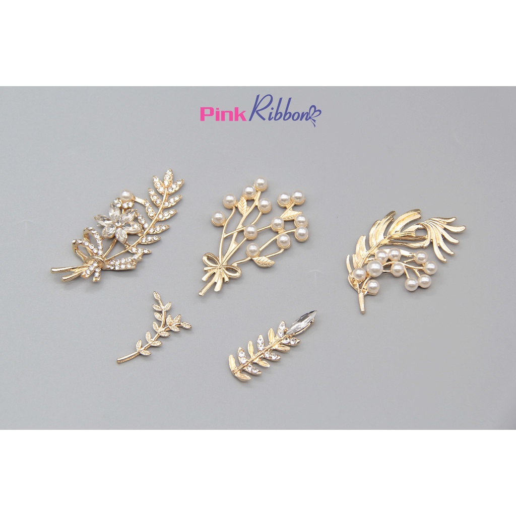 Cành lá mạ kim link 19
