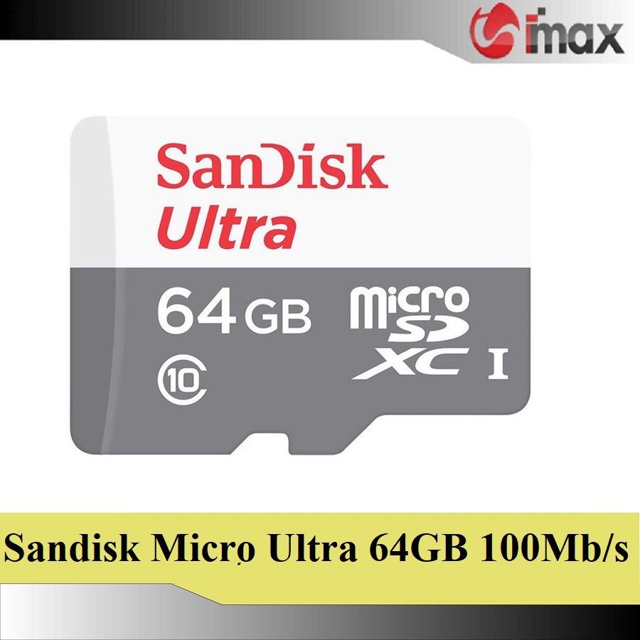 Thẻ nhớ sandisk micro sdxc ultra 64gb