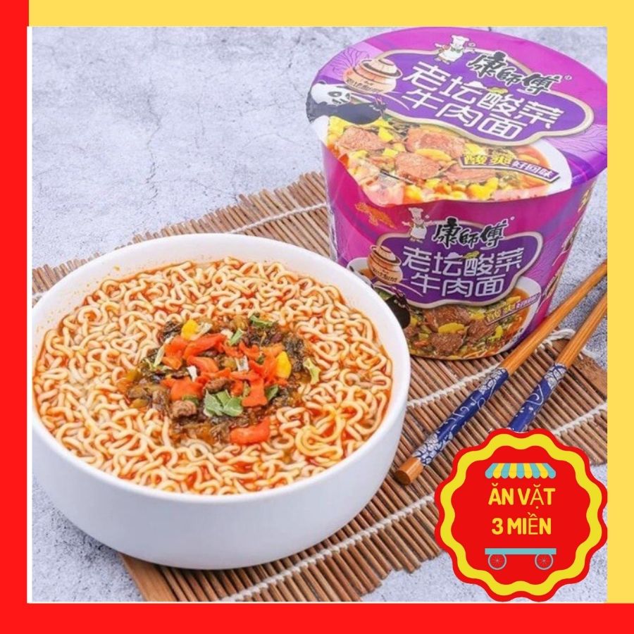 BÁO GIÁ MÌ GÓI NGON NGON TÔM CHUA CAY 70G | Shopee Lazada Sendo Tiki mới nhất 64 Mì tôm bò chua cay, mì tôm dưa cải chua hàng, nội địa Trung Quốc siêu ngon