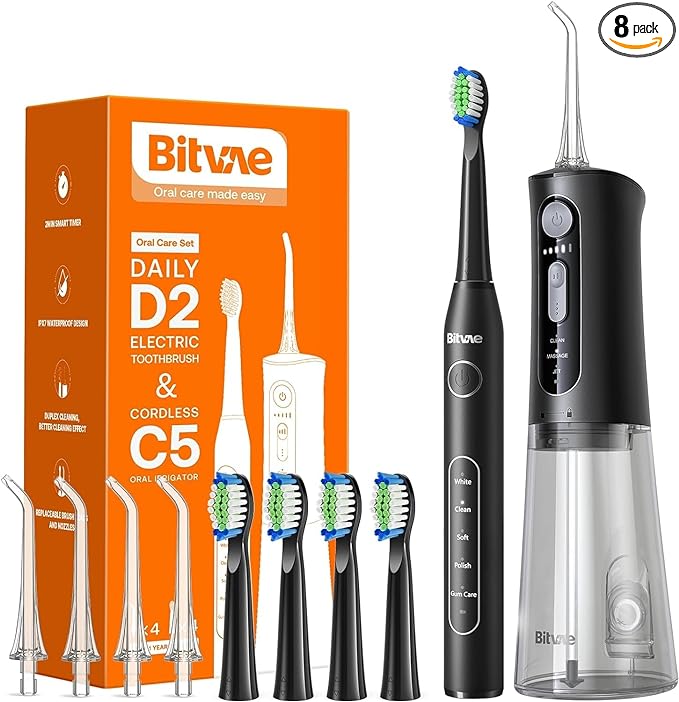 Bộ Tăm nước & bàn chải điện BITVAE