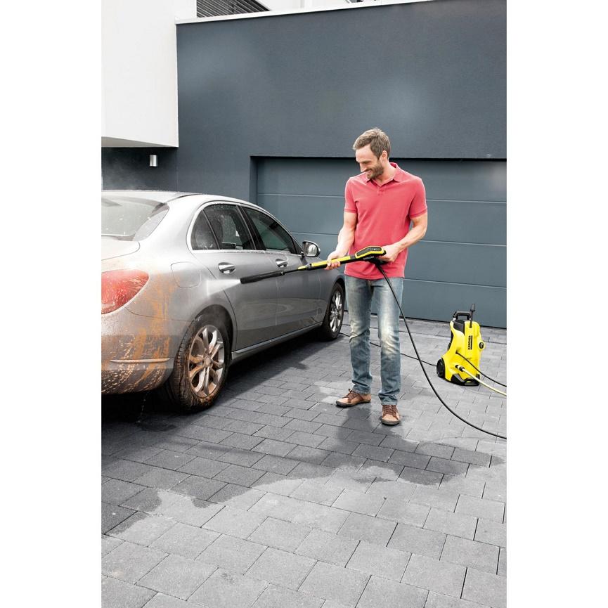 Combo máy phun rửa áp lực cao Karcher, K 4 Full Control và Đầu phun tạo bọt FJ6