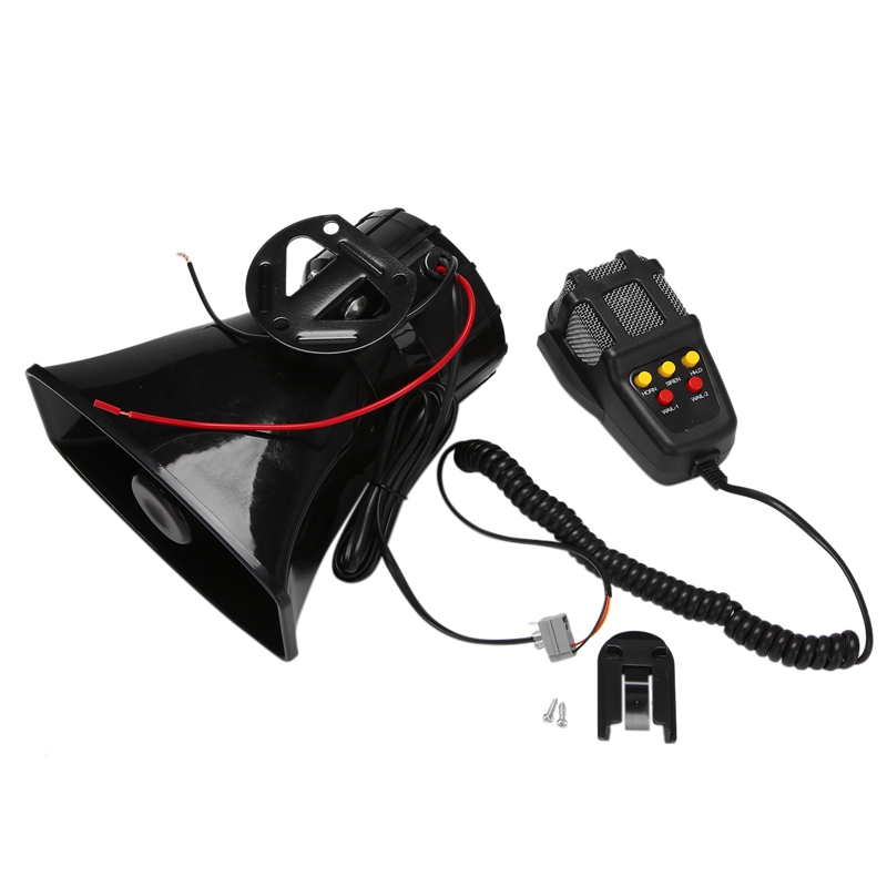 Security Patrol System Talking Speaker 12V 100W Universal Car Truck