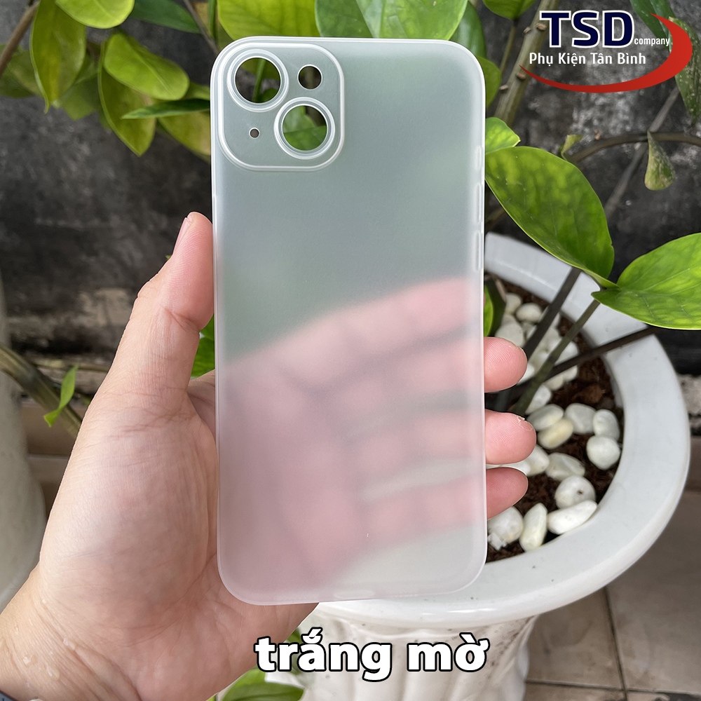 Combo of 2 Ultra Thin Unibody iPhone 15 PLUS Matte Clear Cases