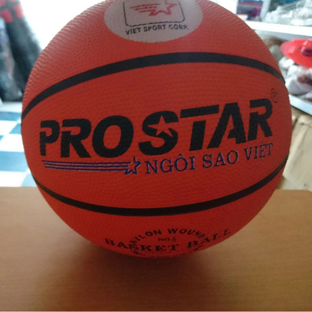 Quả bóng rổ cao su Prostar số 5 (màu cam)