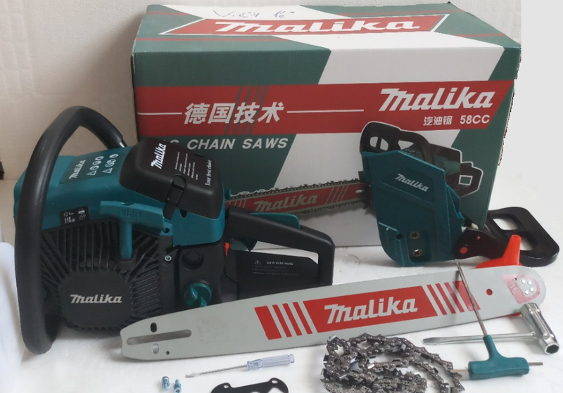 Máy cưa xích chạy xăng MALIKA 58CC