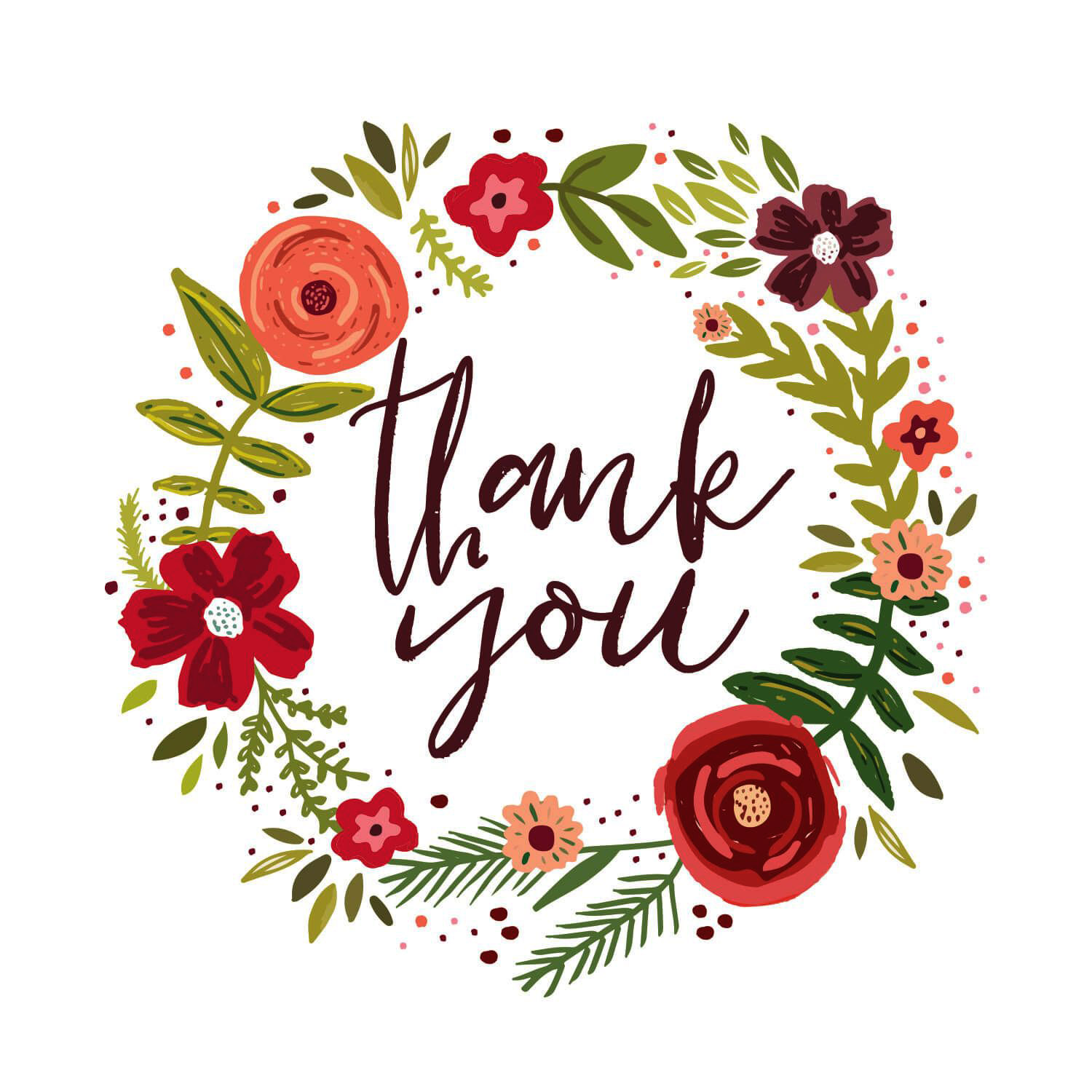 100 Tag Thanks Card Cảm ơn
