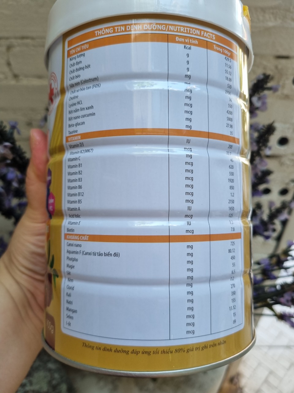 [Combo 3hộp 900gr, HSD 2027] Sữa NON COLOSTRUM-CANXI NANO-NẤM LIM XANH