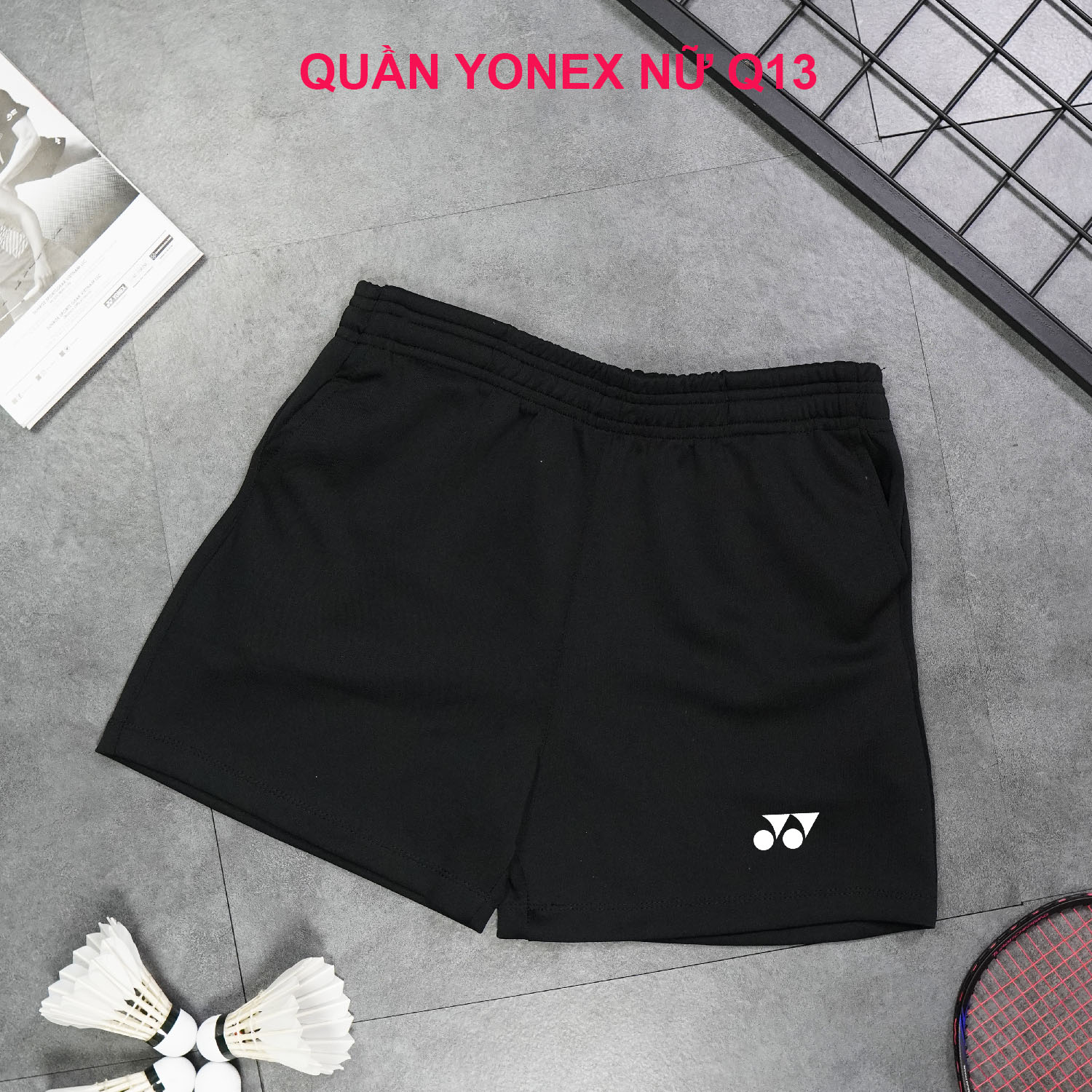 Quần đùi cầu lông nữ, quần thể thao nữ