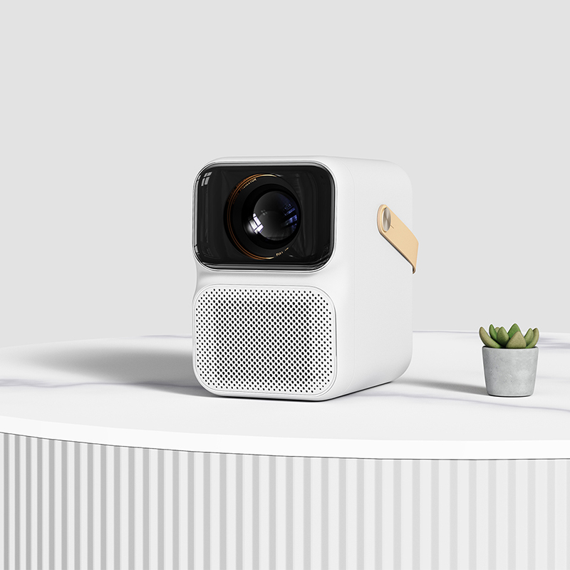 Máy chiếu thông minh Wanbo T6 Max bản Quốc Tế (Full HD 1080P, 550 ANSI Lumens, tự động lấy nét, Wifi 2.4GHz và 5G)