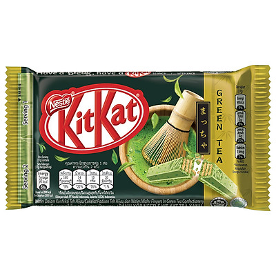 Sô cô la Kit Kat Trà Xanh 4F 34g
