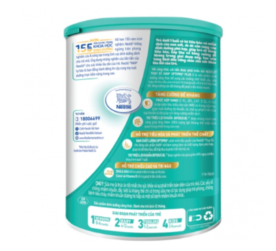 Sữa Bột Nan Optipro Plus 2 HMO 850g