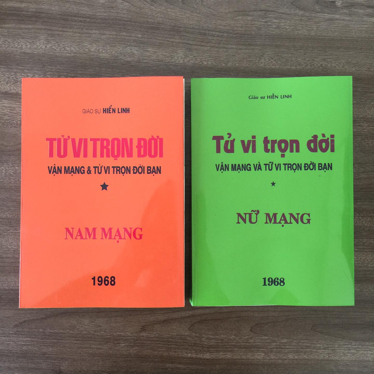 Sách tử vi trọn đời 2 tập giáo sư hiển linh