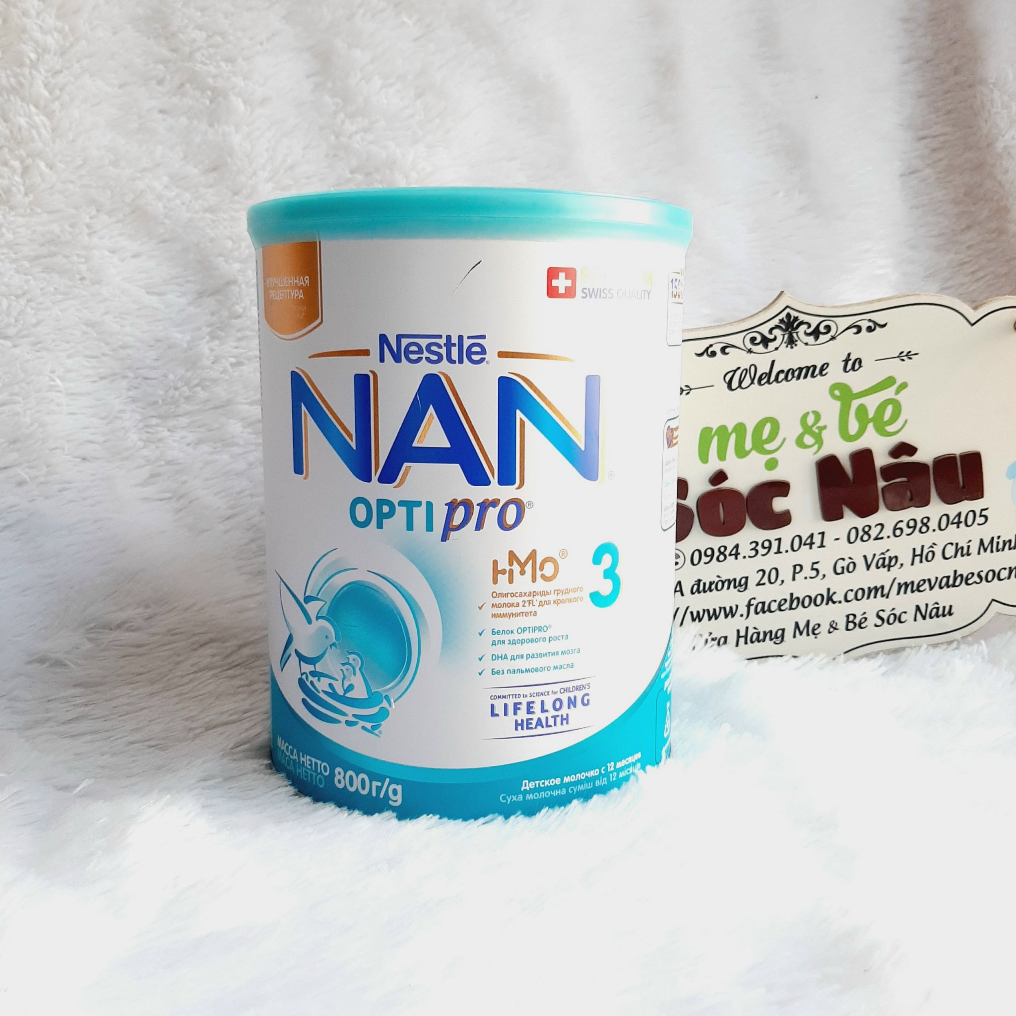 [NGA] [DATE 2023] Sữa Nan Nga 800gr số 1, 2, 3, 4 800g