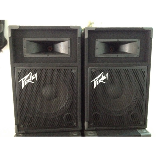 CẶP LOA SÂN KHẤU PEAVEY 3 TẤC BASS LỚN CHƠI NHẠC SÓNG KARAOKE