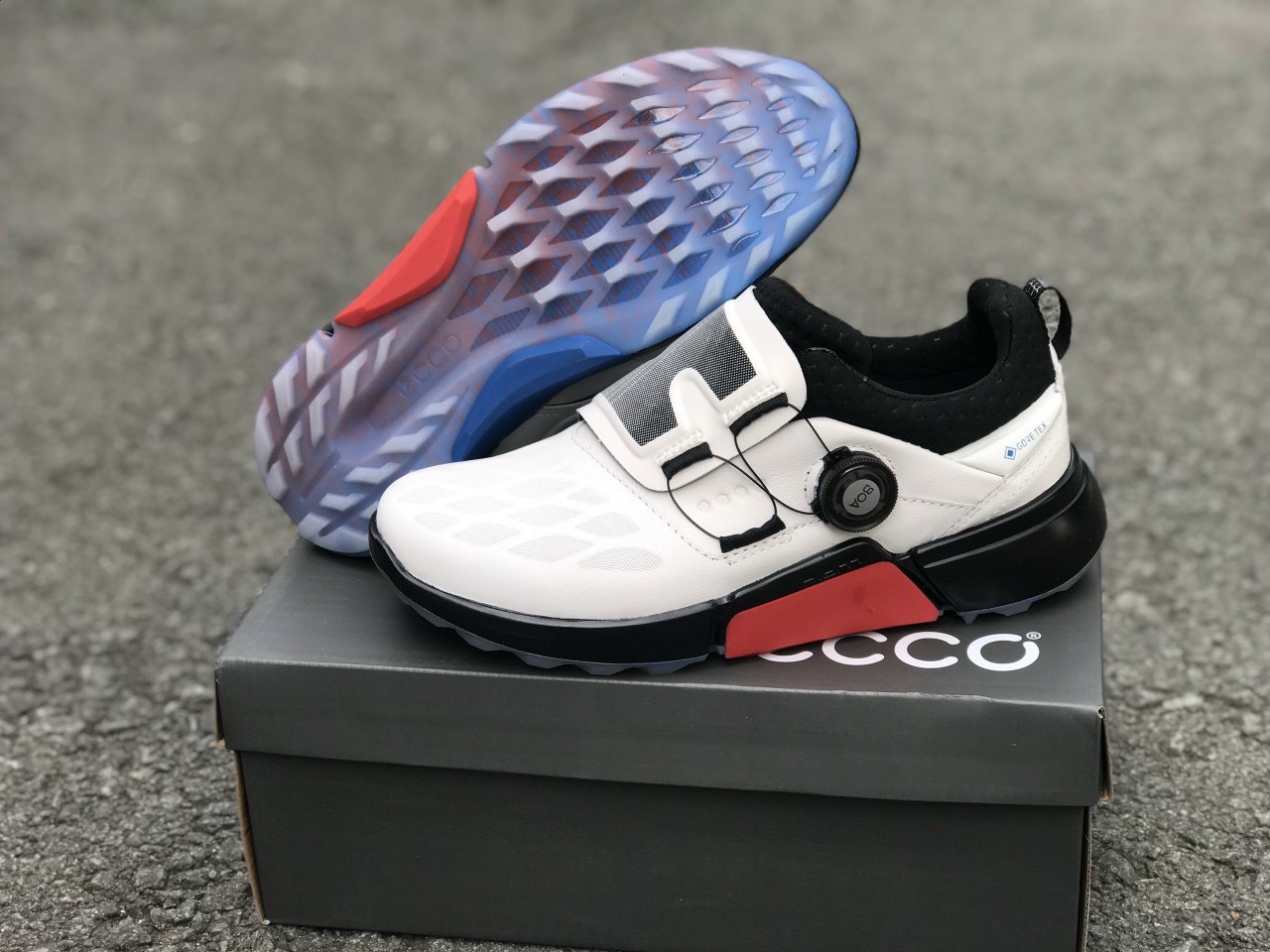 [SALE KHỦNG][TĂNG VỚ] GIÀY GOLF NAM ECCO GOLF BIOM H4 BOA [CHỐNG THẤM NƯỚC]