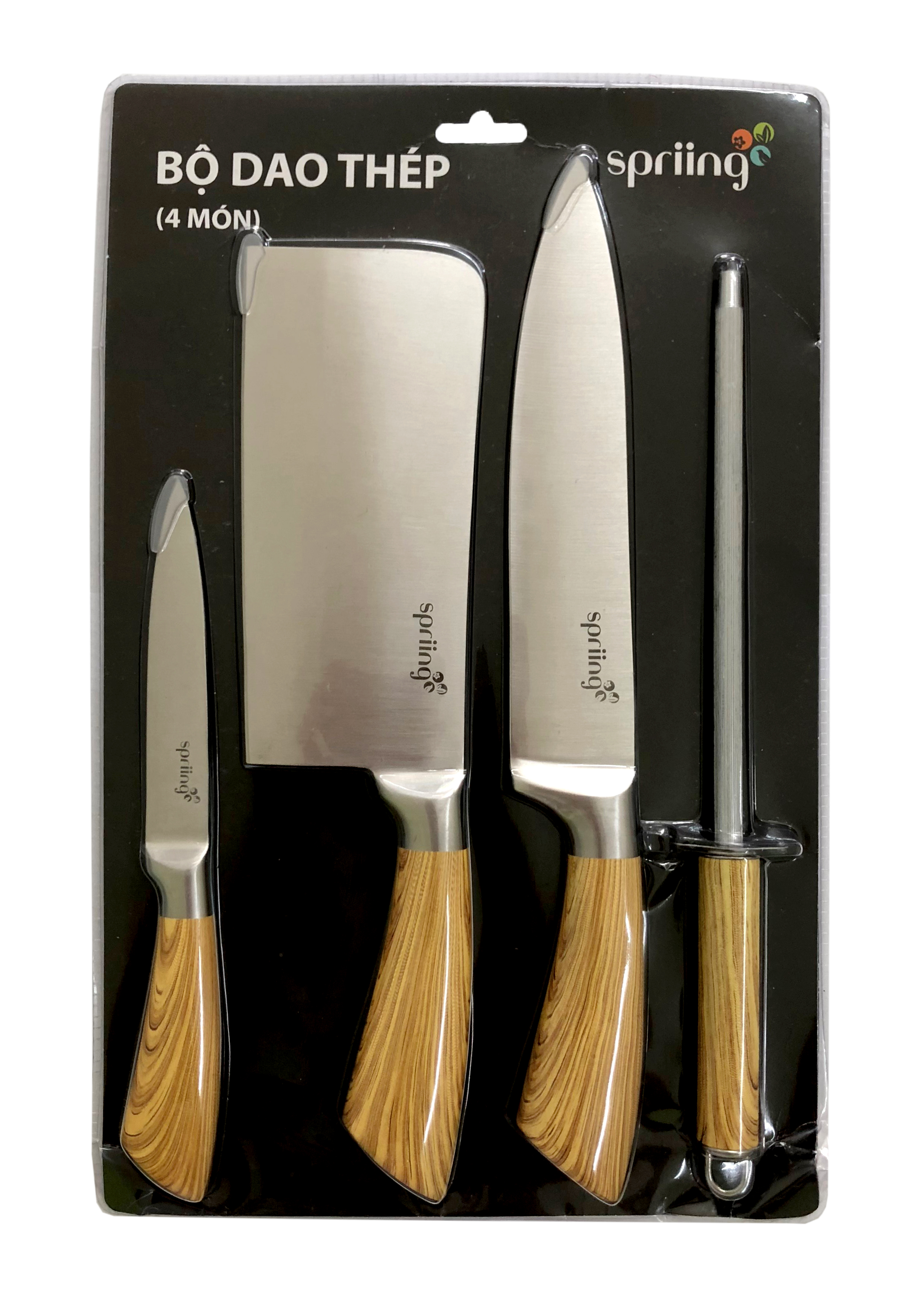 Bộ dao thép 4 món